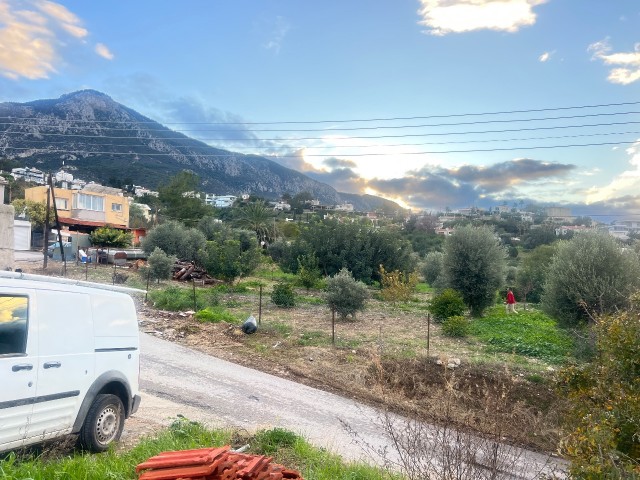 Ozankoy Kyrenia freier Blick auf türkisches Land zum Verkauf