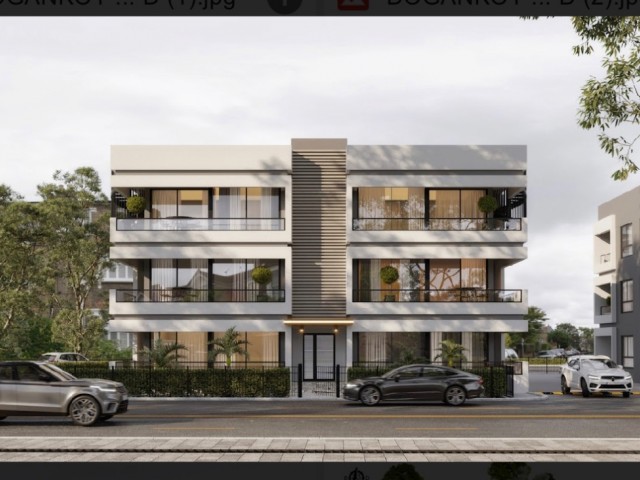 3+1 Wohnung mit Terrasse zum Verkauf im Zentrum von Kyrenia