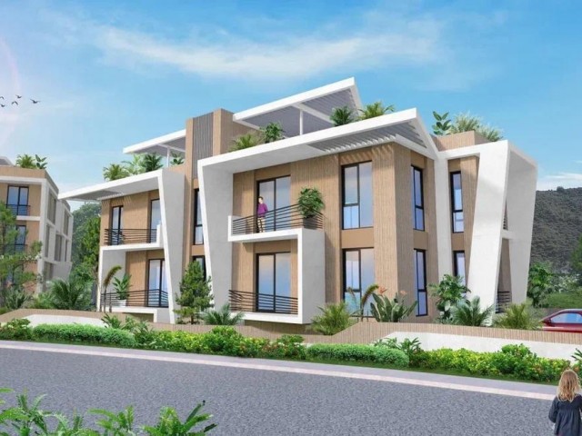 SATILIK GİRNE ALSANCAK 2+1 DAİRE ÖDEME PLANI VAR. HAVUZLU SİTE