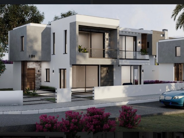 Duplex 3+1 villa for sale in Alsancak