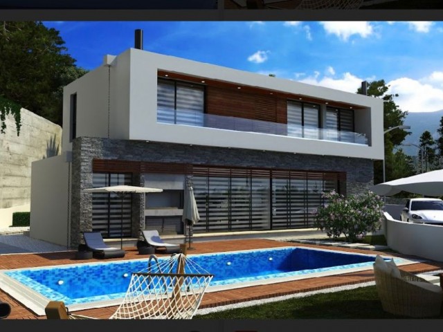 KYRENIA BELLAPAIS 4+1 VILLAS FOR SALE (151123Mr04)