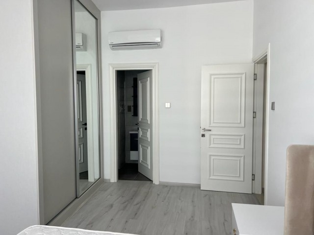 2+1 flat for rent in Kyrenia center with open pool, Turkish bath, gym, massage, dues included