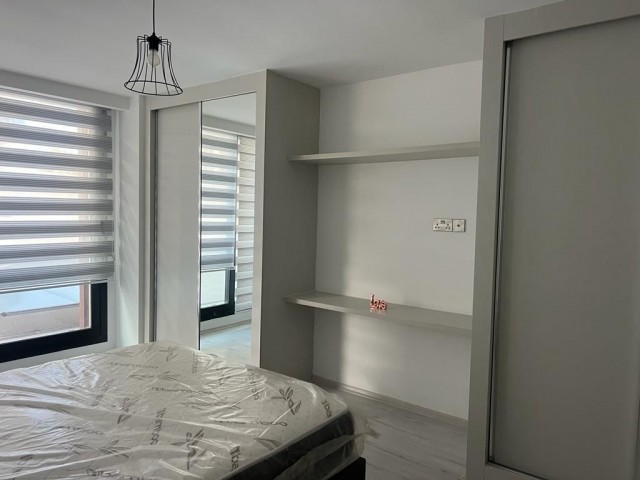 2+1 flat for rent in Kyrenia center with open pool, dues included, Turkish bath, gym, massage included