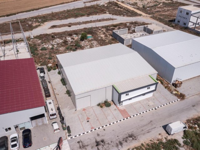 4 OFFICES AVAILABLE IN NICOSIA ALAYKÖY WAREHOUSE FOR SALE (040124Ak01)