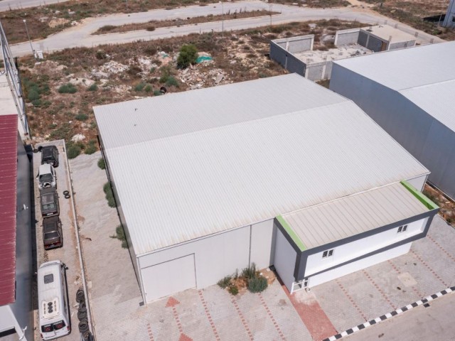 4 OFFICES AVAILABLE IN NICOSIA ALAYKÖY WAREHOUSE FOR SALE (040124Ak01)