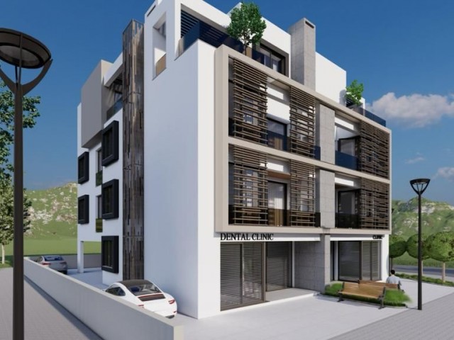 FOR SALE NICOSIA ORTAKÖY COMMERCIAL ZONED 2+1 FLAT (260124Kg03 )