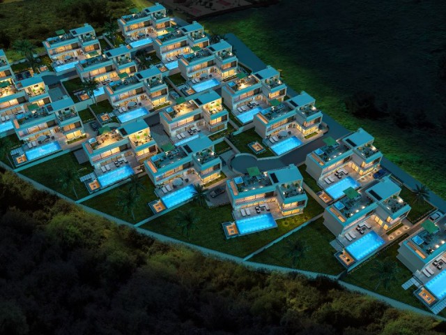 Catalkoy 4+1 Villa zum Verkauf mit privatem Pool