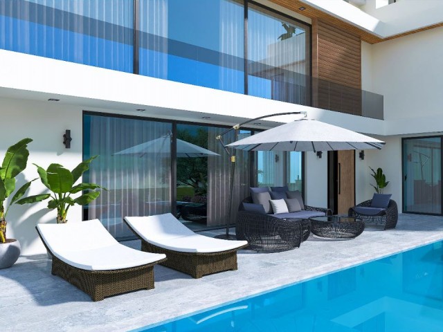 Catalkoy 4+1 Özel havuzlu Satılık Villa Lansmana özel fiyatlarla 