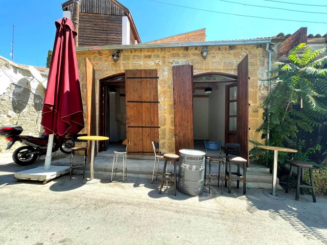 Right next to Bandabulya and Bedesten in Nicosia Walled City, a SHOP FOR RENT suitable for being a Bar and Cafe!