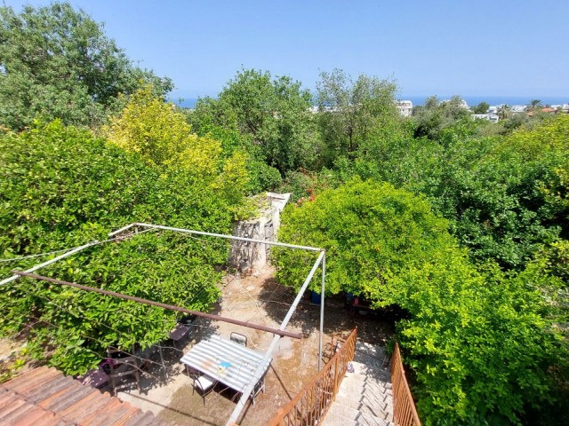 Detached Garden House with Mountain and Sea Views in Kyrenia Alsancak ** 