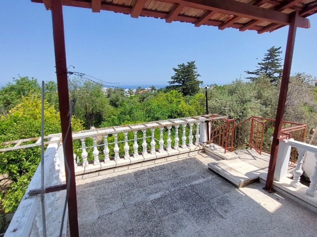 Detached Garden House with Mountain and Sea Views in Kyrenia Alsancak ** 