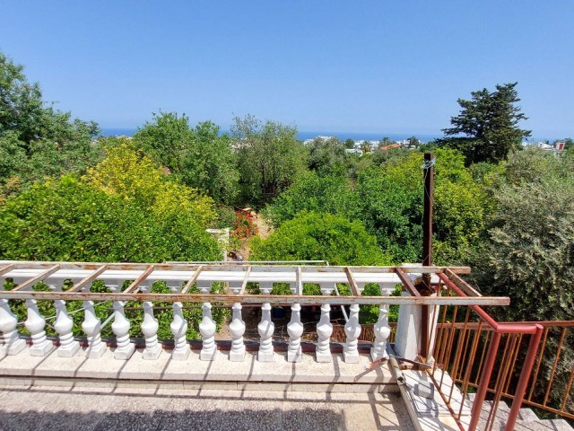 Detached Garden House with Mountain and Sea Views in Kyrenia Alsancak ** 