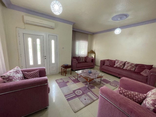 3+1 Ground Floor Apartment for Rent in Nicosia Kucuk Kaymaklı ** 