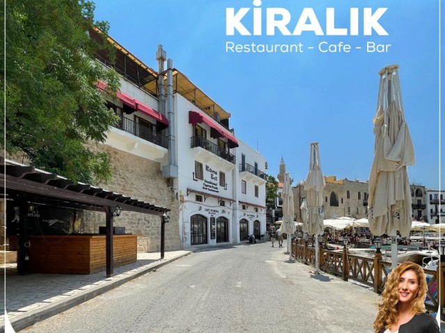 Girne'nin Kalbi Liman'da KİRALIK Retaurant Cafe Bar..