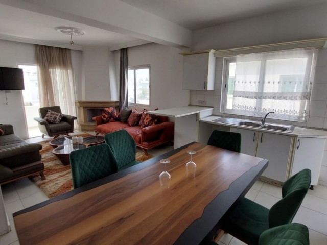 Furnished Apartment for Sale in Nicosia Küçük Kaymaklı Yeni Sunday Area ** 