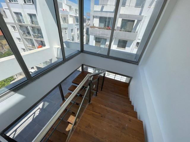 2+1 Loft Penthouse with Mountain and City Views for SALE in Kyrenia Center!