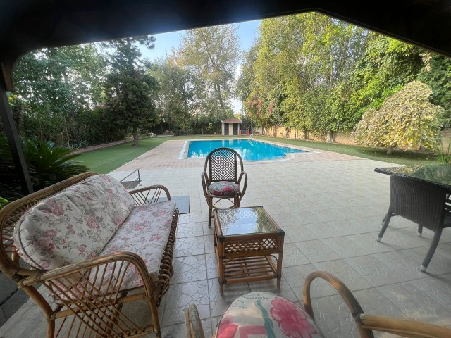 Our Villa with a Large Garden and a Pool in Yenikent, Nicosia's Most Prestigious Area, is on Sale!