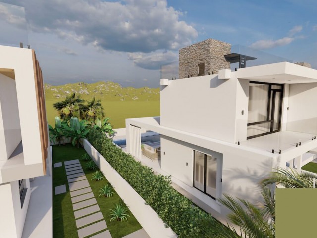 4+1 and 3+1 Villas with Different Options in Kyrenia Alsancak