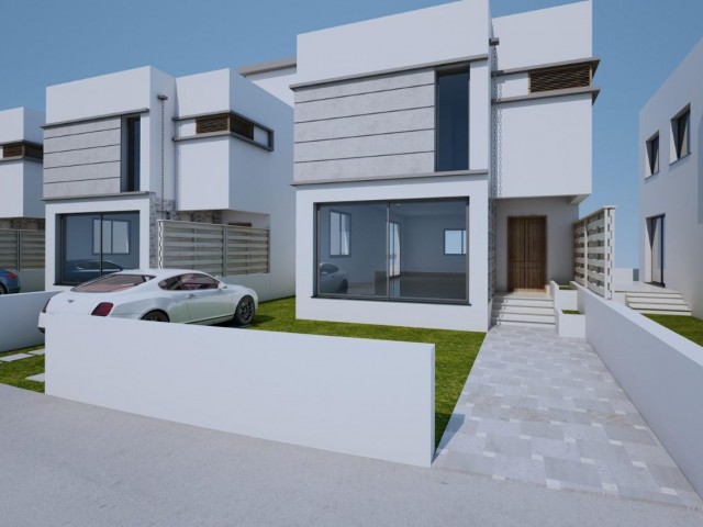 New 3 Bedroom Fully Detached Villas for SALE in Deriğmenlik!