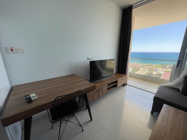 FULLY FURNISHED Studio Flats with Sea View for SALE in ABELIA Complex in İskele Boğaztepe!