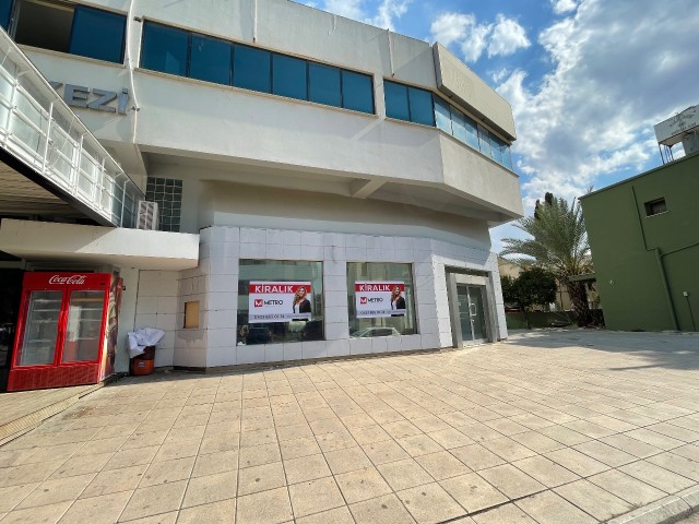 300 m2 Store for Rent on the Main Street in Nicosia Küçük Kaymaklı Area!