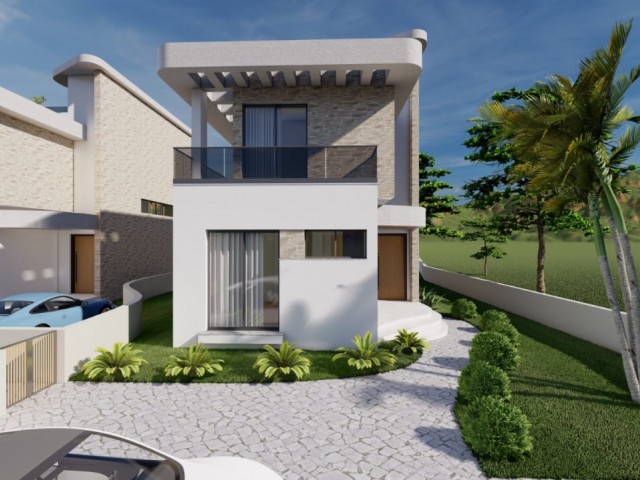 We Introduce You to Kyrenia Lapta's New Favorite Project! 4+1 Luxury Villas with Pool