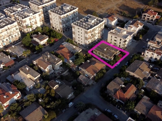 5 Floor Permitted Land for Sale in Küçük Kaymaklı Area