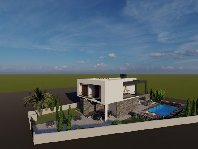 Your Dream Life is in Karaoğlanoğlu! 4+1, 400 m2 Villa with Private Pool Villas for Sale