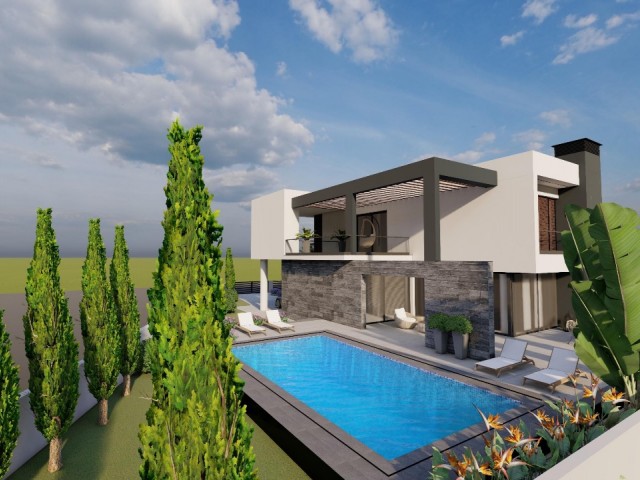 Your Dream Life is in Karaoğlanoğlu! 4+1, 400 m2 Villa with Private Pool Villas for Sale