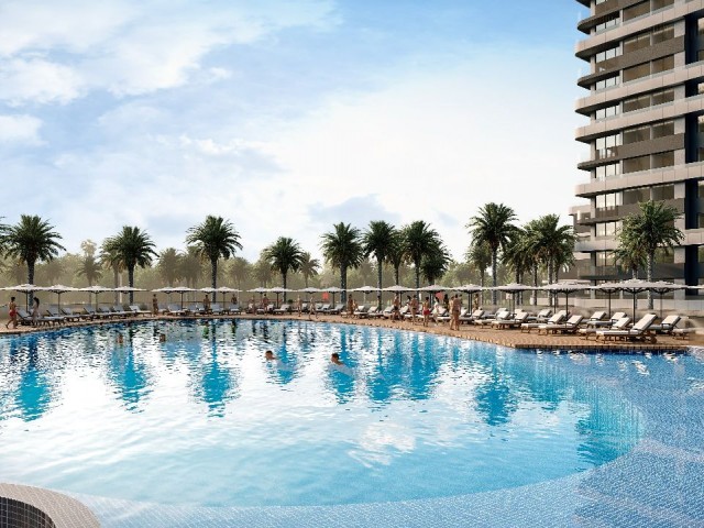 1+1 FLAT FOR SALE IN İSKELE LONG BEACH