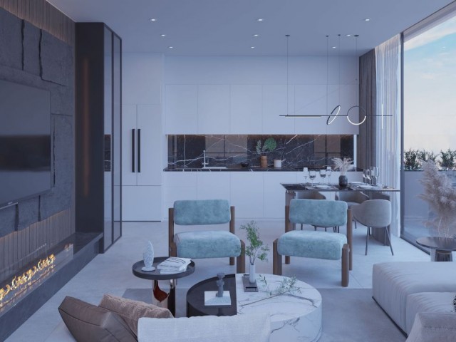 2+1 FLAT FOR SALE IN İSKELE LONG BEACH