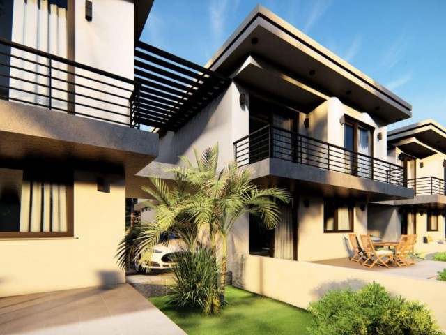 Easy to Access Modern 3 Bedroom Villas FOR SALE in a Decent Area in Nicosia Hamitköy Region!