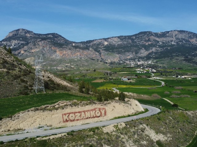 Girne Kozanköy Bölgesinde Doğanın İçinde Satılık 4 Dönüm Tarla 