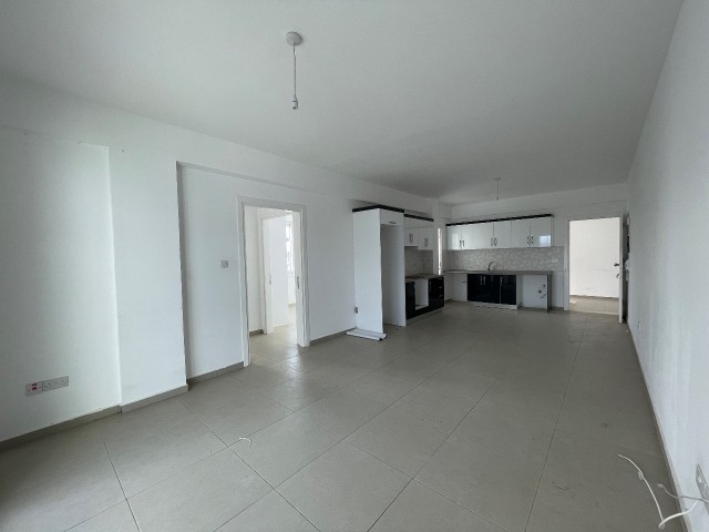 2+1 Unfurnished 2+1 Flat with Large Square Meter in Gönyeli