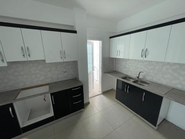 2+1 Unfurnished 2+1 Flat with Large Square Meter in Gönyeli