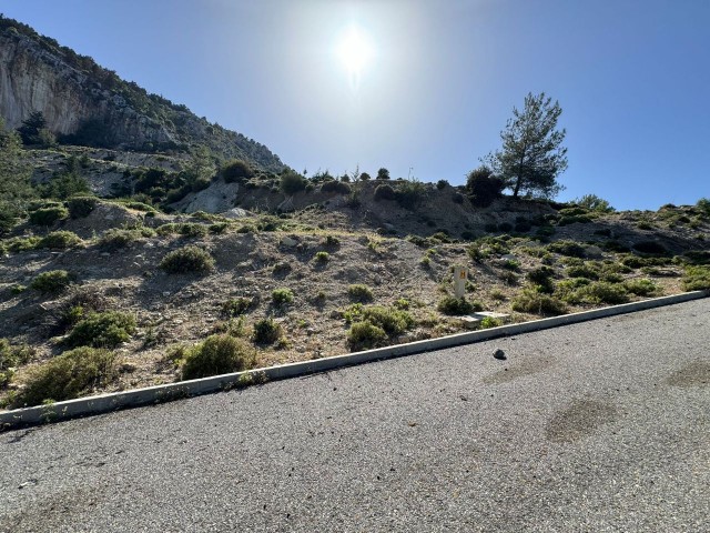 650 m2 große türkische Grundstücke mit Berg- und Meerblick in der Region Çatalköy!