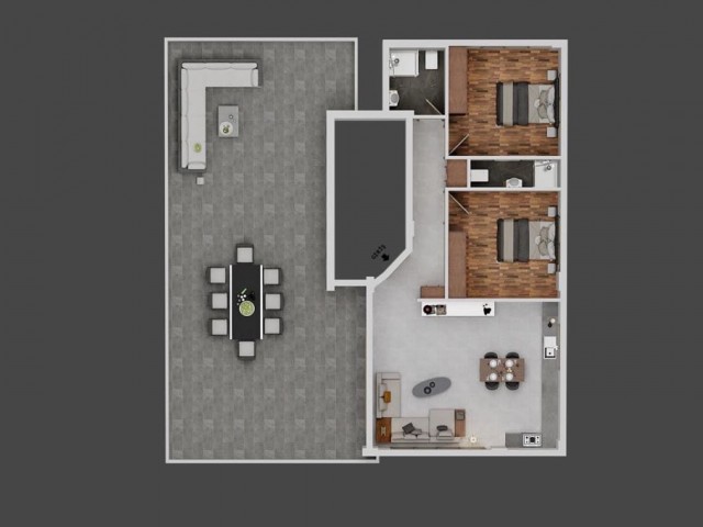 ORTAKÖY BÖLGESİNDE 2+1 SATILIK PENTHOUSE VE ARA KAT DAİRELER 