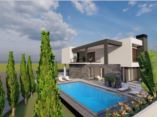 Luxury Villas with Private Pool in Karaoğlan Region