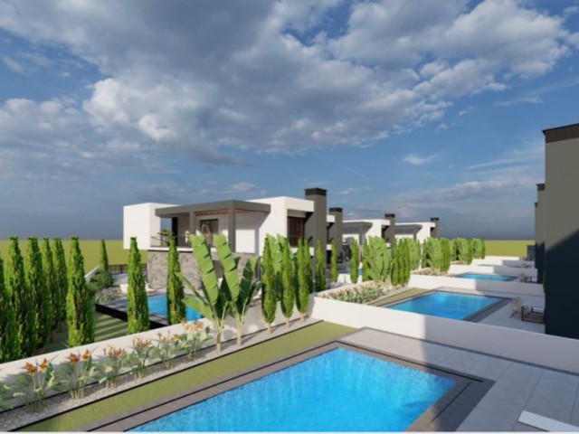 Luxury Villas with Private Pool in Karaoğlan Region