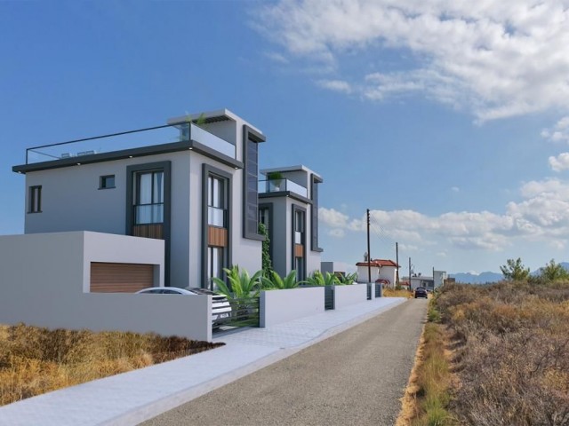 VILLAS WITH PRIVATE POOL FOR SALE IN ÇATALKOY REGION