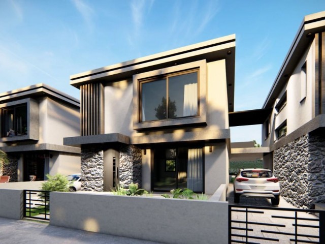 3+1 LUXURY VILLAS FOR SALE IN HAMİTKÖY AREA