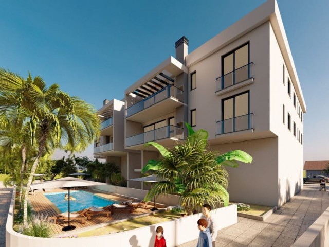 2+1 FLATS FOR SALE FROM THE PROJECT IN GIRNE ALSANCAK AREA