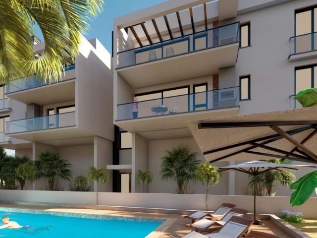 2+1 FLATS FOR SALE FROM THE PROJECT IN GIRNE ALSANCAK AREA