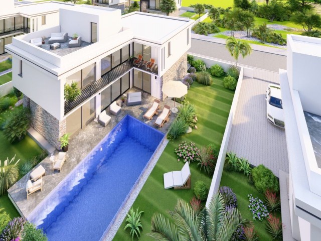 4+1 Luxury and Modern Villa Project in İskele Ötüken