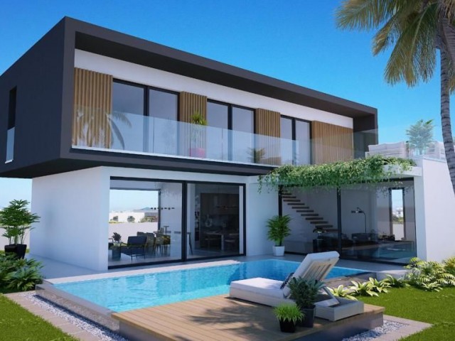 ZERO VILLAS FOR SALE OPPOSITE LONG BEACH IN THE NEW BOĞAZCI DISTRICT! ** 