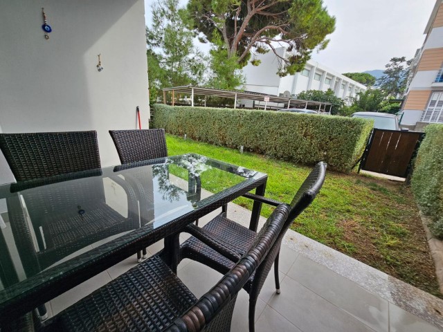 A SPECIAL FLAT FOR THOSE WHO ARE LOOKING FOR AN APARTMENT WITH A GARDEN! INVESTMENT OPPORTUNITY IN ALSANCAK LOTUS PARK!