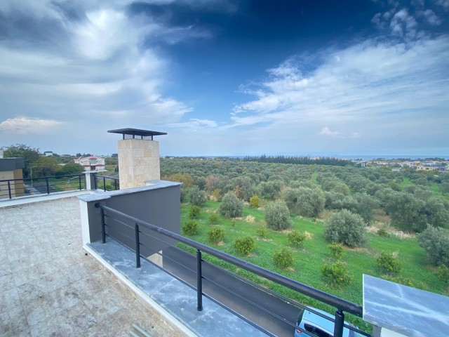 Neu fertiggestellte 4+1 Villa mit 210m2 geschlossener Fläche steht in Karşıyaka zum Verkauf!