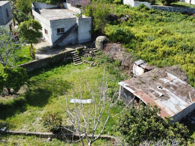 Turkish land with 2 old houses of 950m2 in Lapta is for sale! Pear Estates sole authority