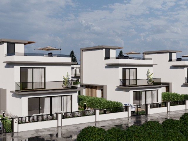 In the project phase in the Lapta region, villas in a magnificent location are on sale!