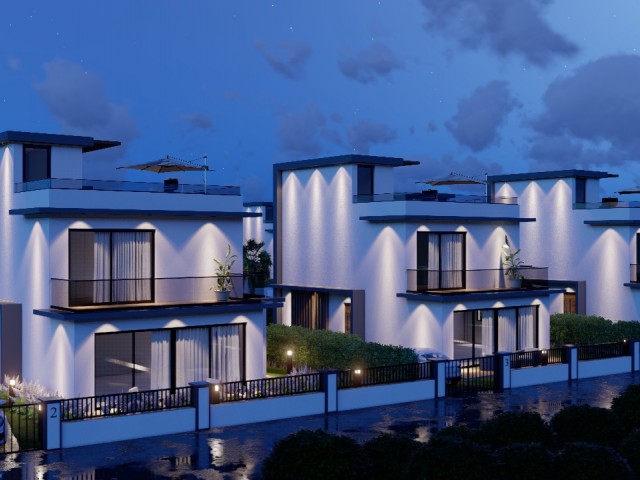 In the project phase in the Lapta region, villas in a magnificent location are on sale!